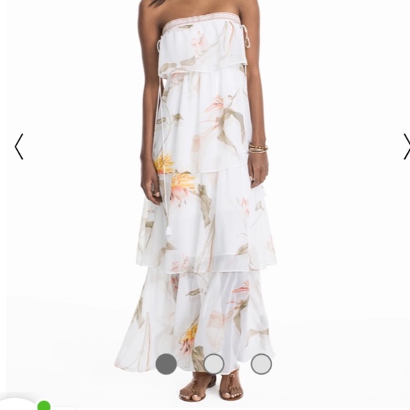 WHBM Strapless Maxi Dress - Picture 8 of 8